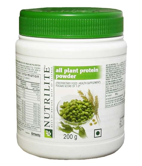 Checkout wide range of Amway nutrilite all plant protein powder 1kg & know uses, ingredients, and dosage. . Protein powder amway